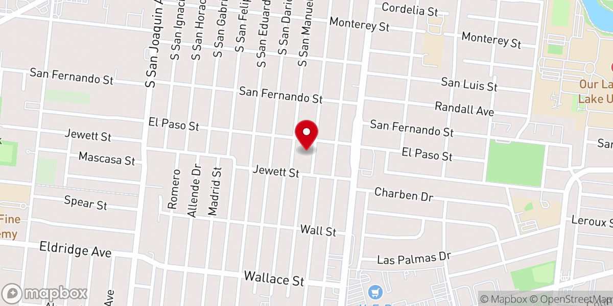 Map showing location of Victory Inner City Church West