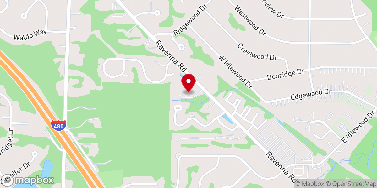 Map showing location of Real Gospel Missionary Baptist Church