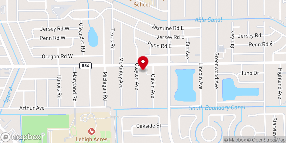 Map showing location of First Community Congregational