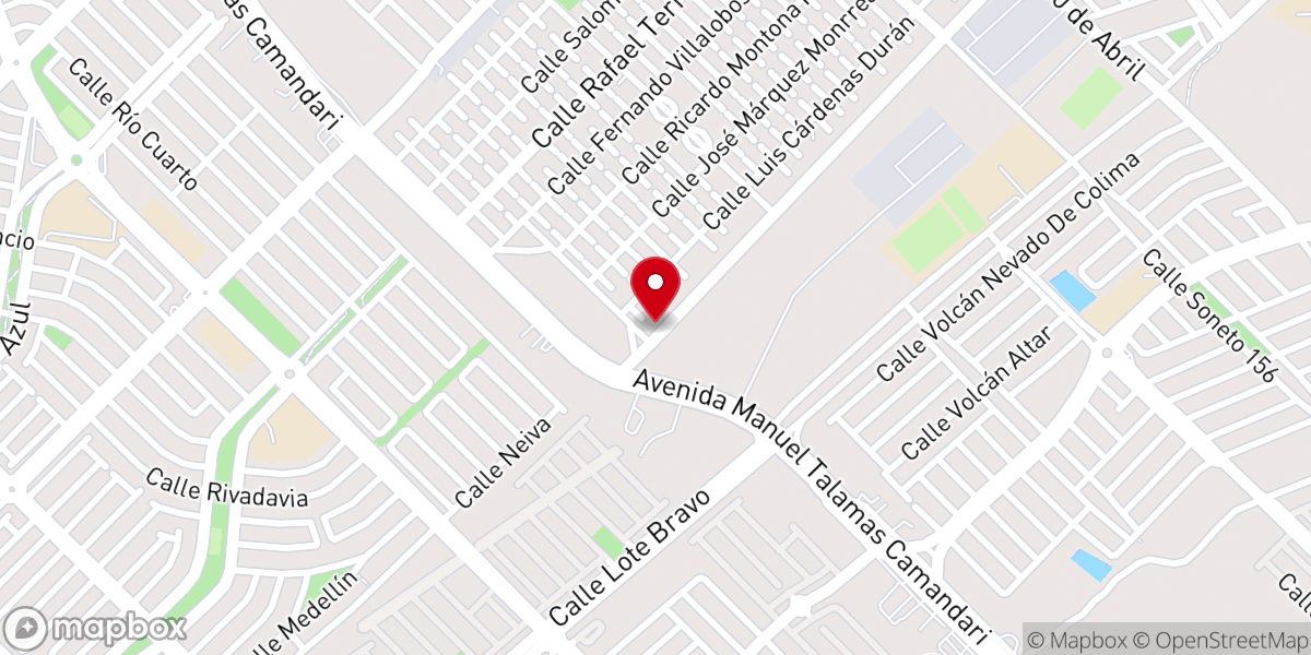 Map showing location of Iglesia Amor y Verdad Asambleas de Dios