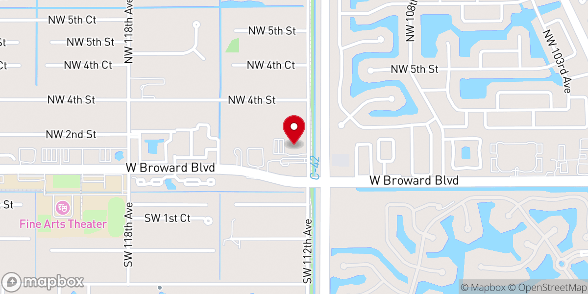 Map showing location of Victory Life Church