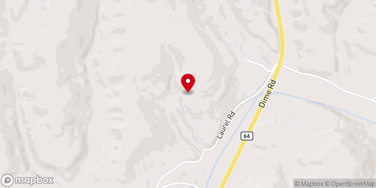 Map showing location of Kiski Area Loving Ministries Inc