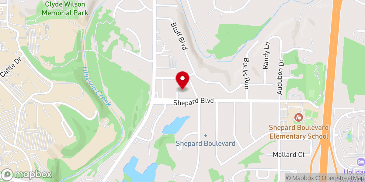 Map showing location of Outreach Christian Church