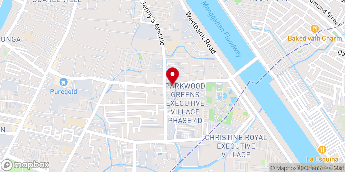 Map showing location of The Life Giver Church