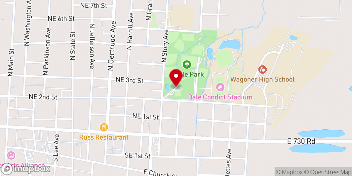 Map showing location of Maple Park
