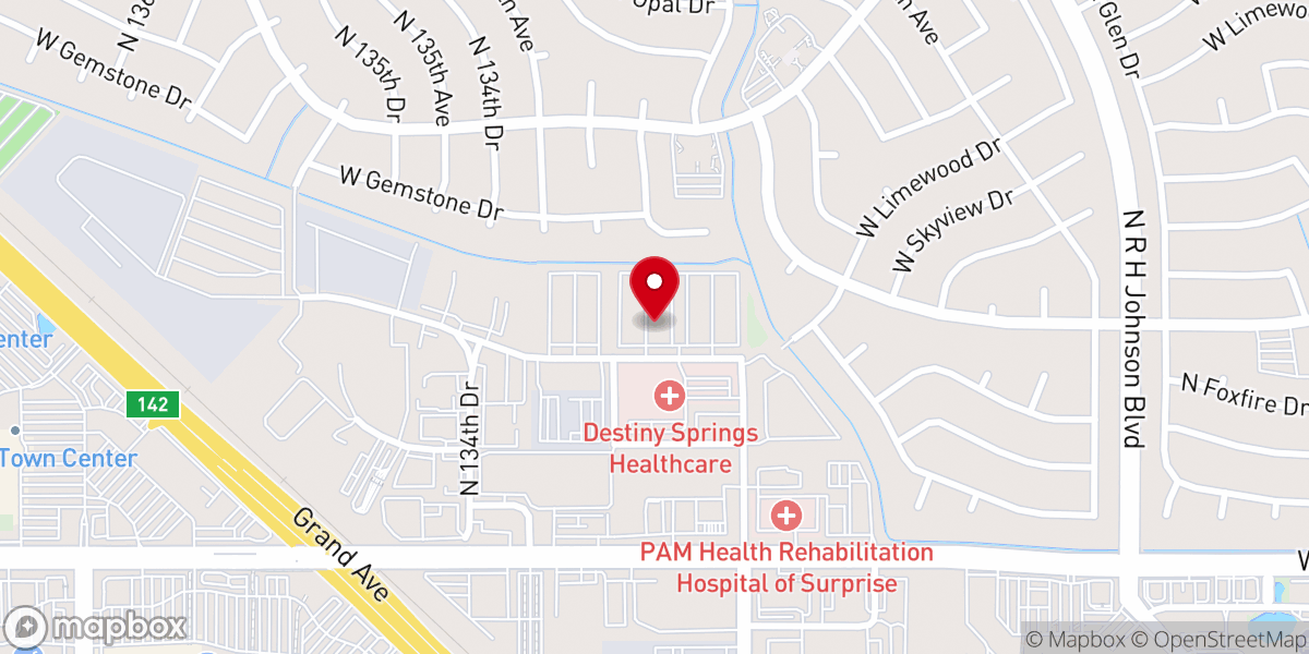 Map showing location of Real Life Ministries