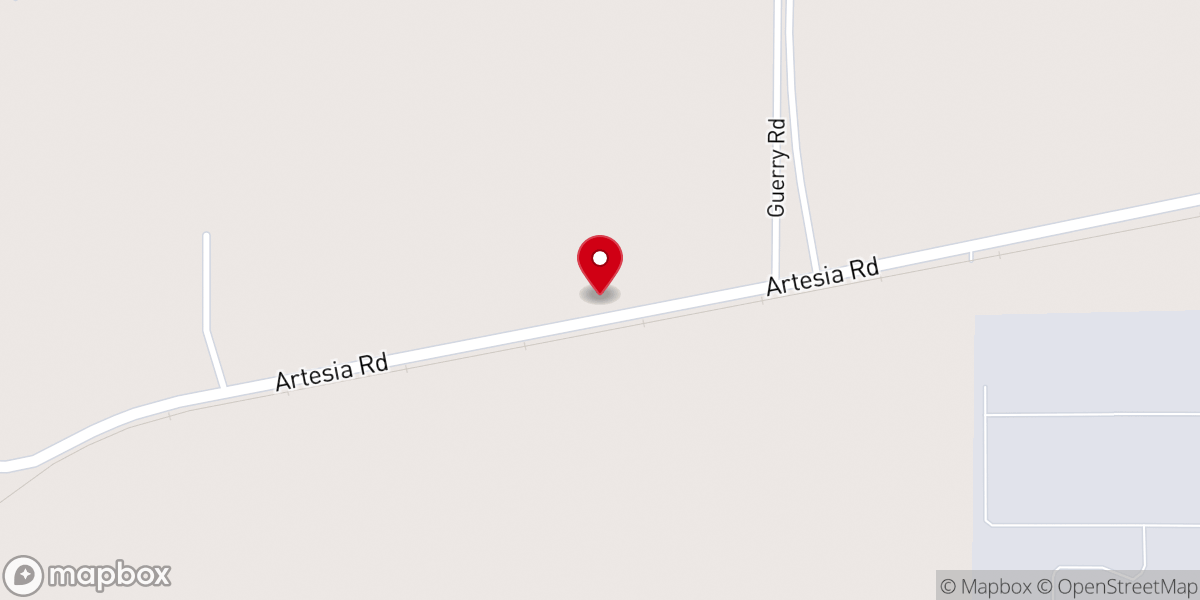 Map showing location of Beulah Grove Church