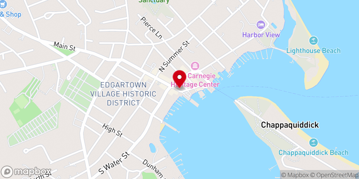 Map showing location of The Wharf