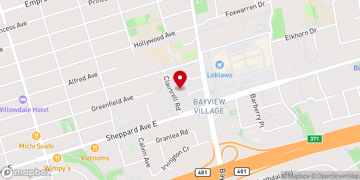 Map showing location of Church of the Incarnation (Anglican)