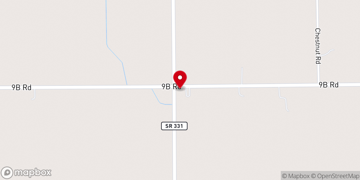 Map showing location of Country Church