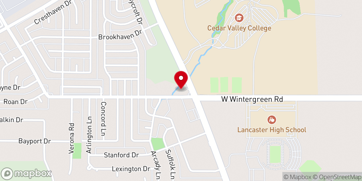 Map showing location of New Life Church of God