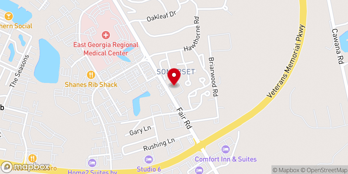 Map showing location of The Church of Jesus Christ of Latter-day Saints