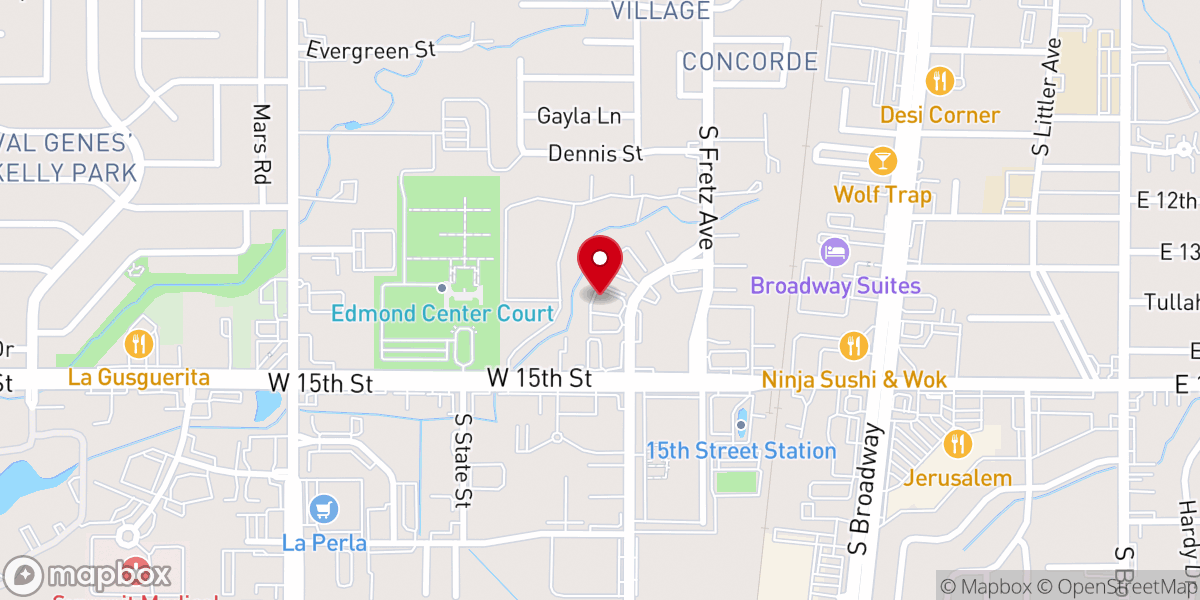 Map showing location of Destiny City Christian Center