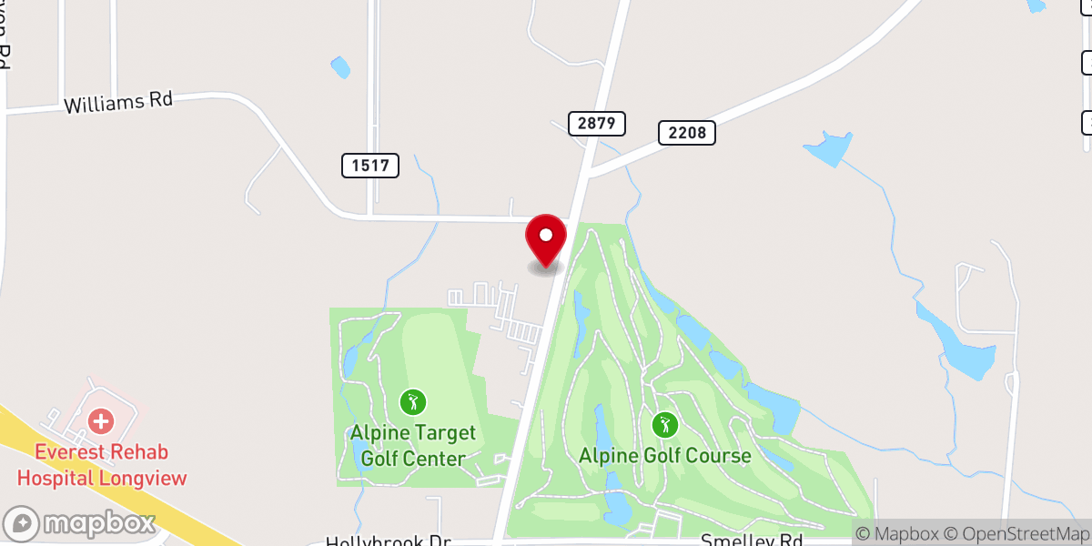 Map showing location of Free Holiness Church