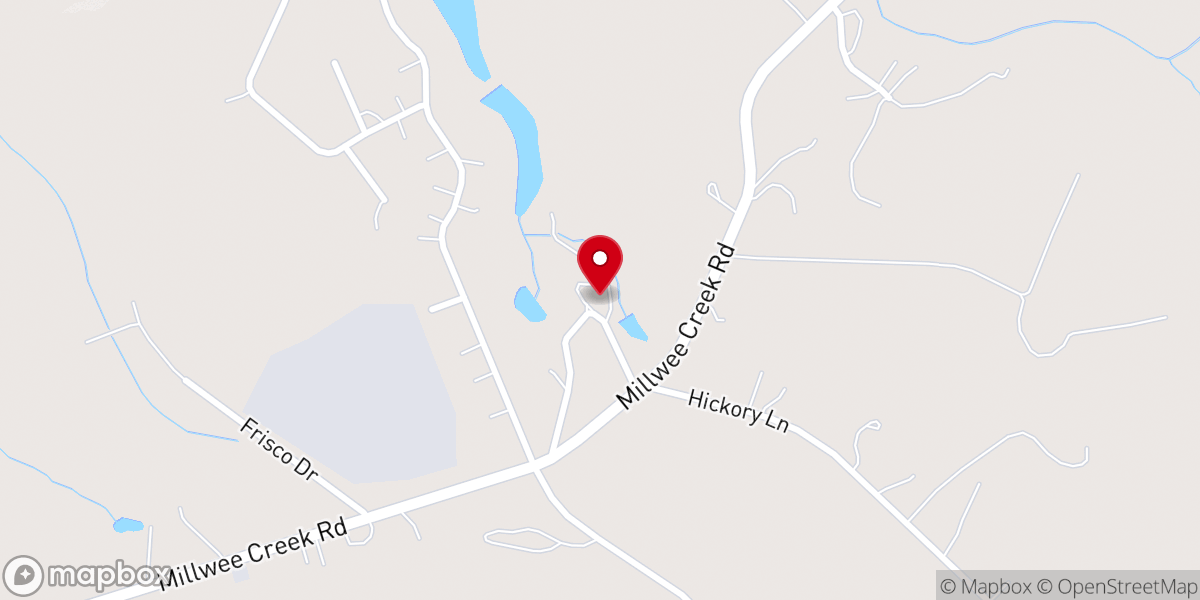 Map showing location of Boxwood Manor