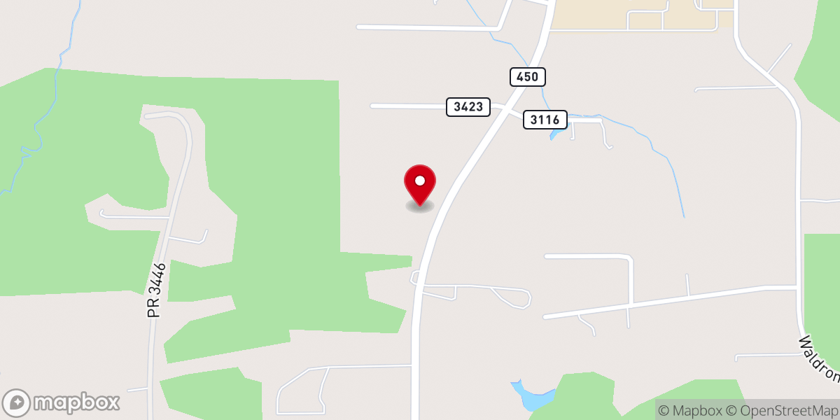 Map showing location of Saint Ephraim Orthodox Mission