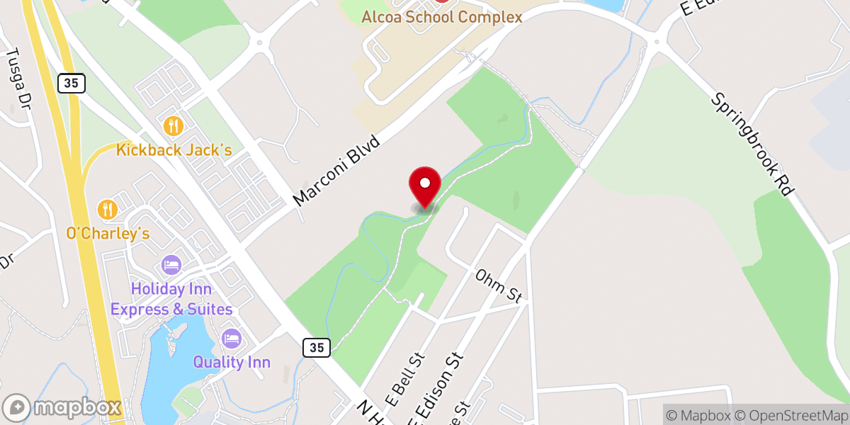 Map showing location of Priority One Schools Inc