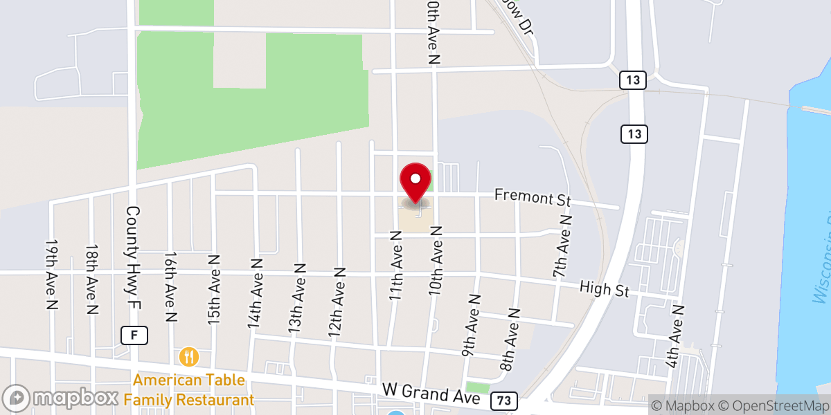 Map showing location of St Lawrence Early Childhood