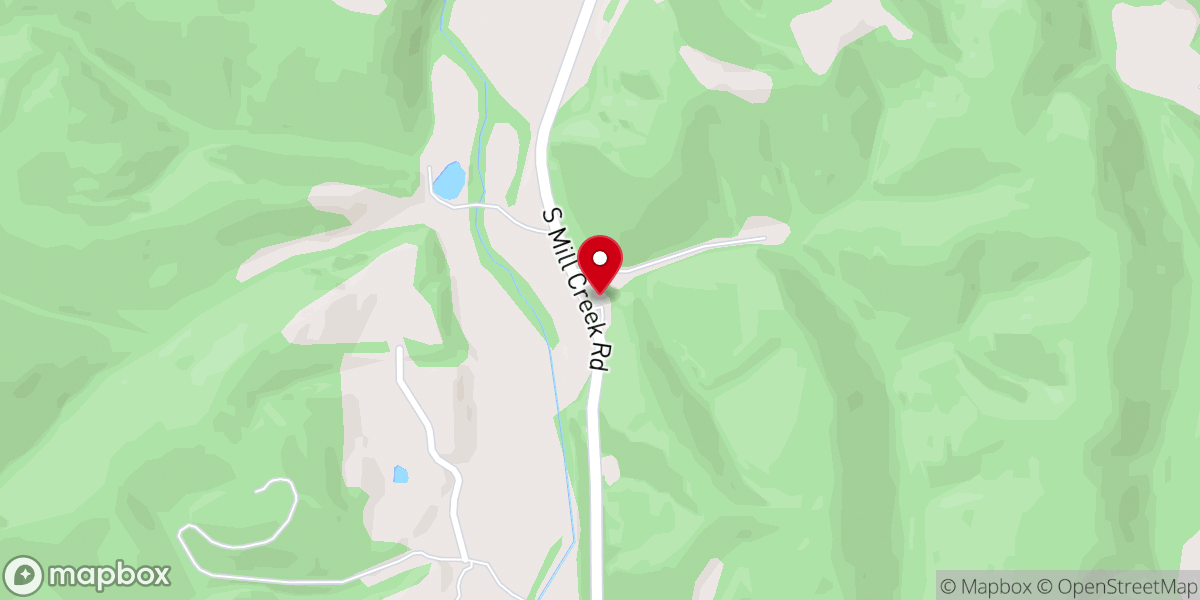 Map showing location of Hedrick Chapel