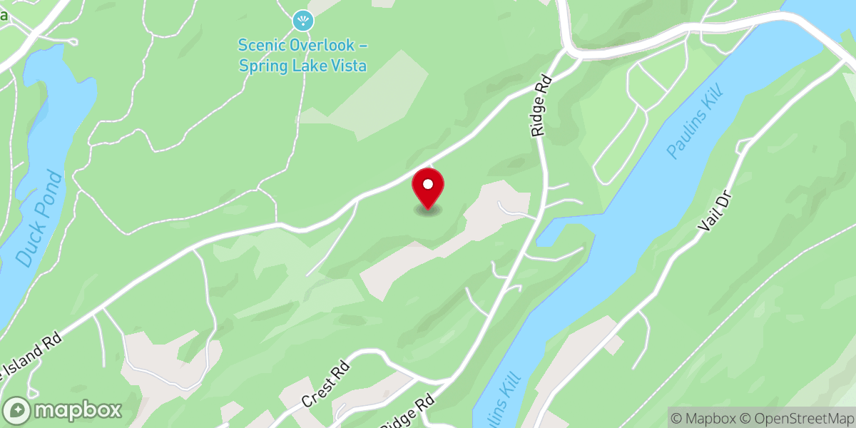 Map showing location of JL Apter Memorial Chapels Inc