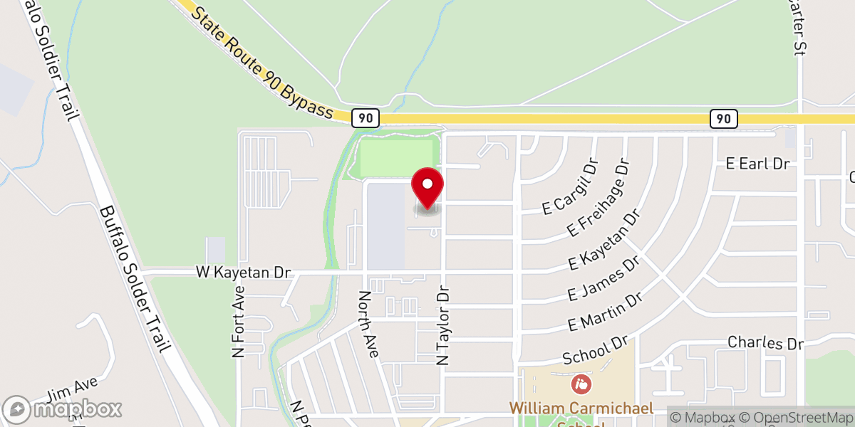 Map showing location of LifeHouse Church SV