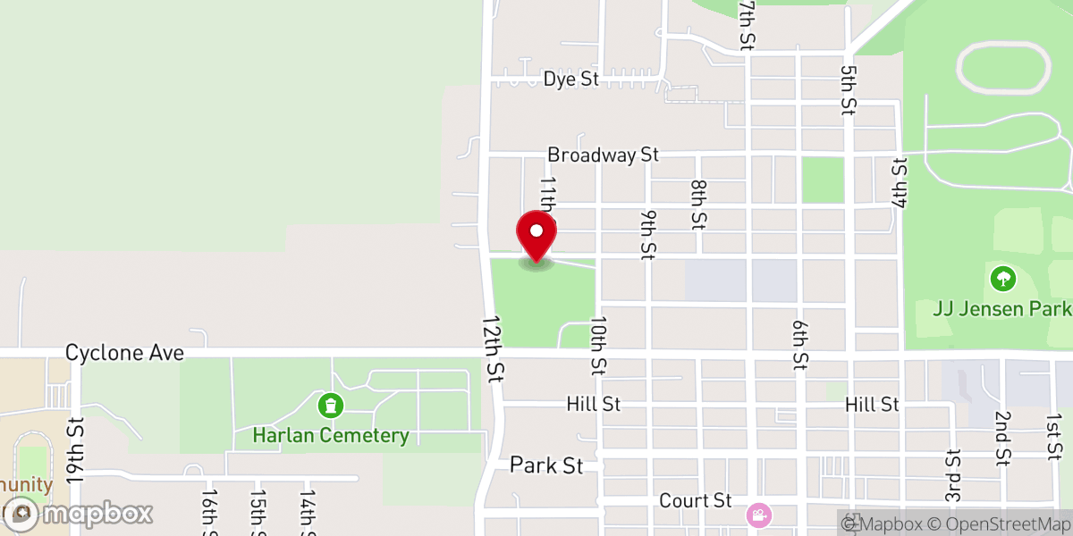 Map showing location of Fresh Encounter Fellowship