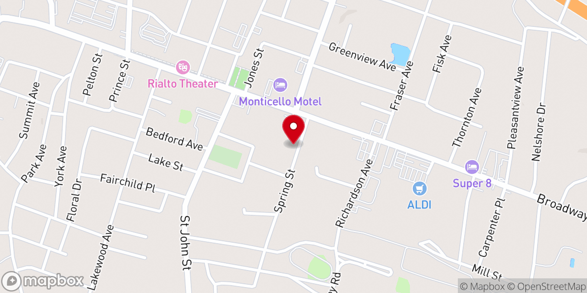 Map showing location of Kings Chapel Mission Inc
