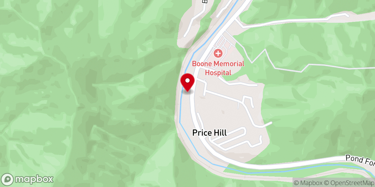 Map showing location of Maranatha Bible Missionary Church