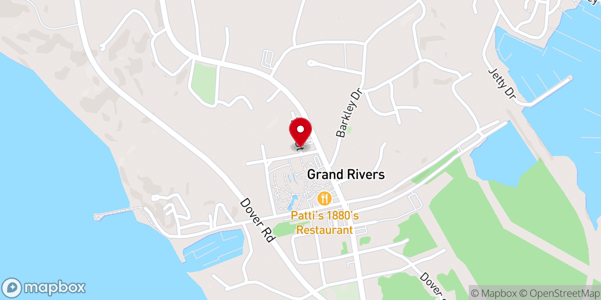 Map showing location of Thomas Lawson House Historic Site
