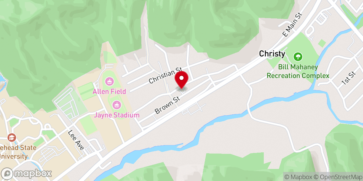 Map showing location of Solid Rock Apostolic Church
