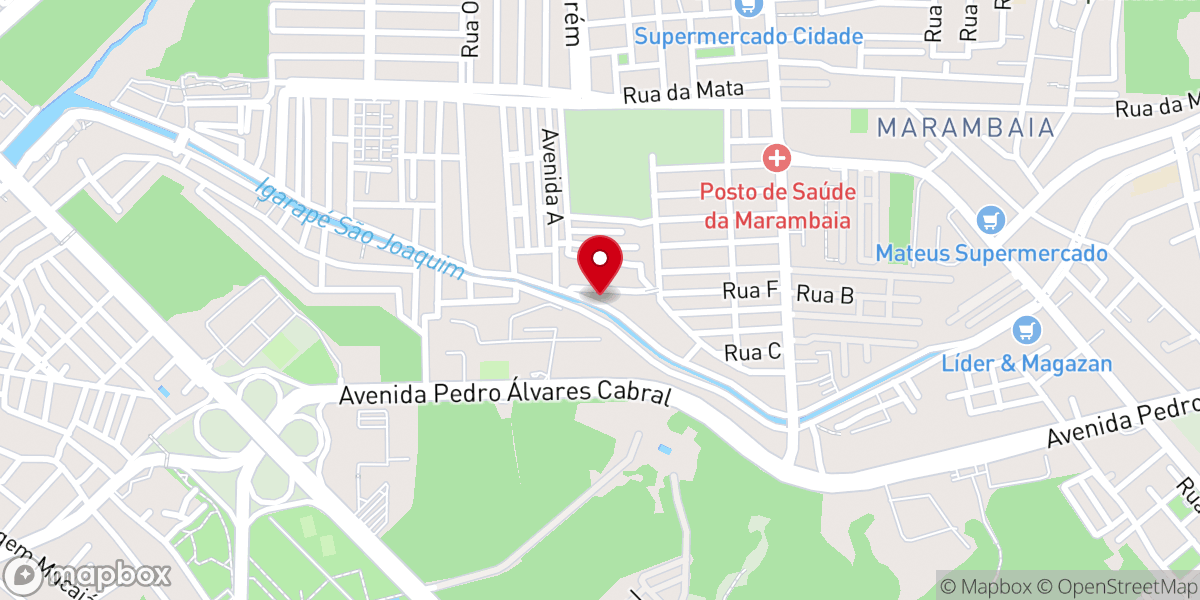 Map showing location of Igreja Pentecostal Casa De Oração Missaõpara Todos