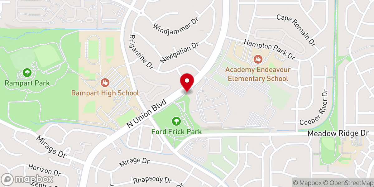 Map showing location of Church of the Lord of Glory Inc