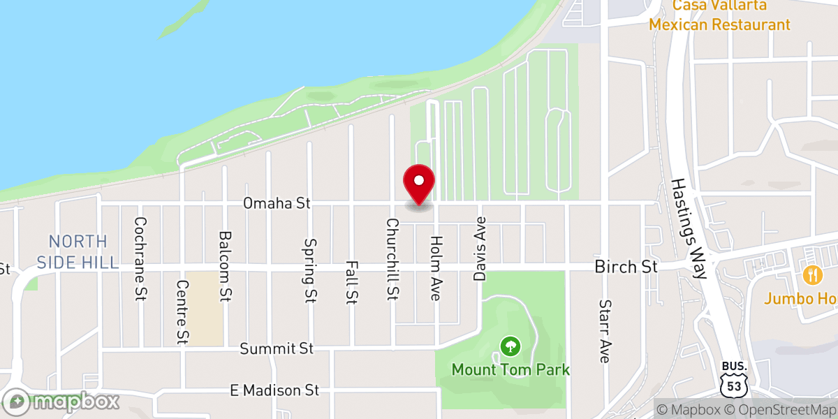 Map showing location of Christ Temple Apostolic Church
