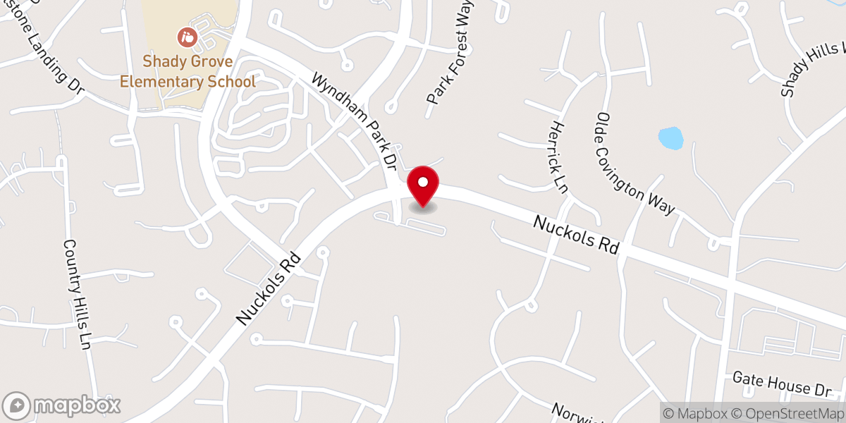 Map showing location of Wave Church | Glen Allen