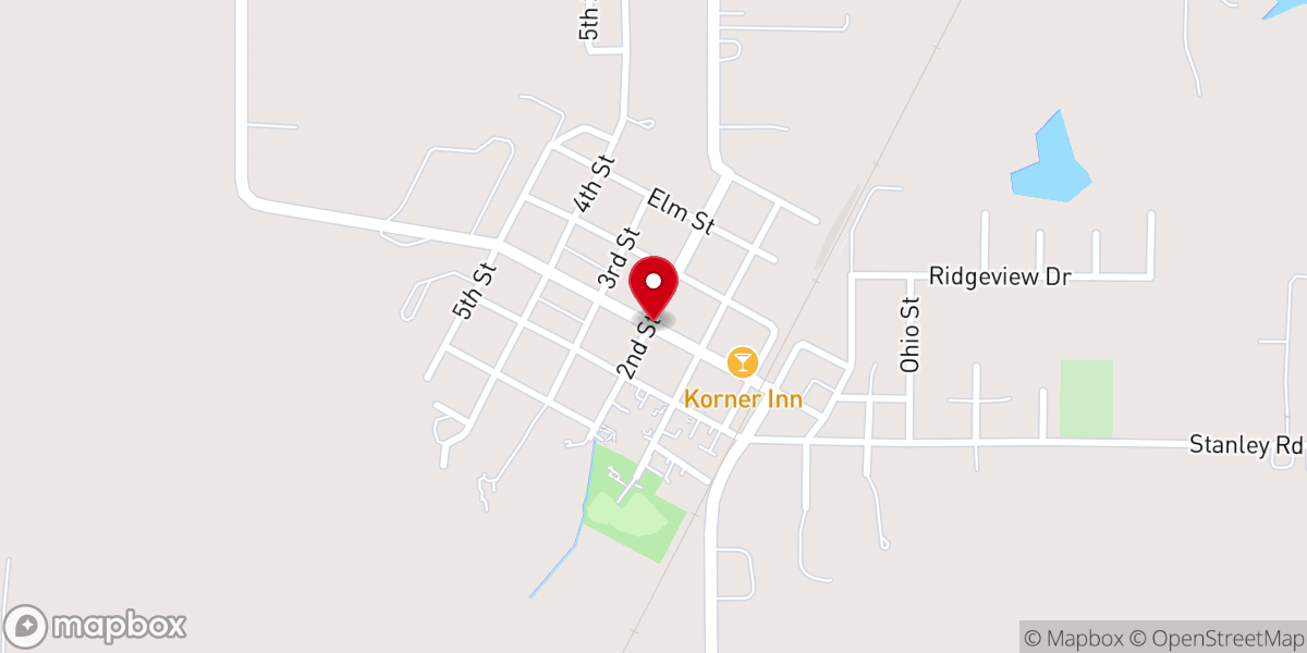 Map showing location of Elberfeld