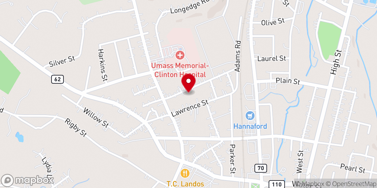 Map showing location of Bethel Haitian Seventh-day Adventist Church