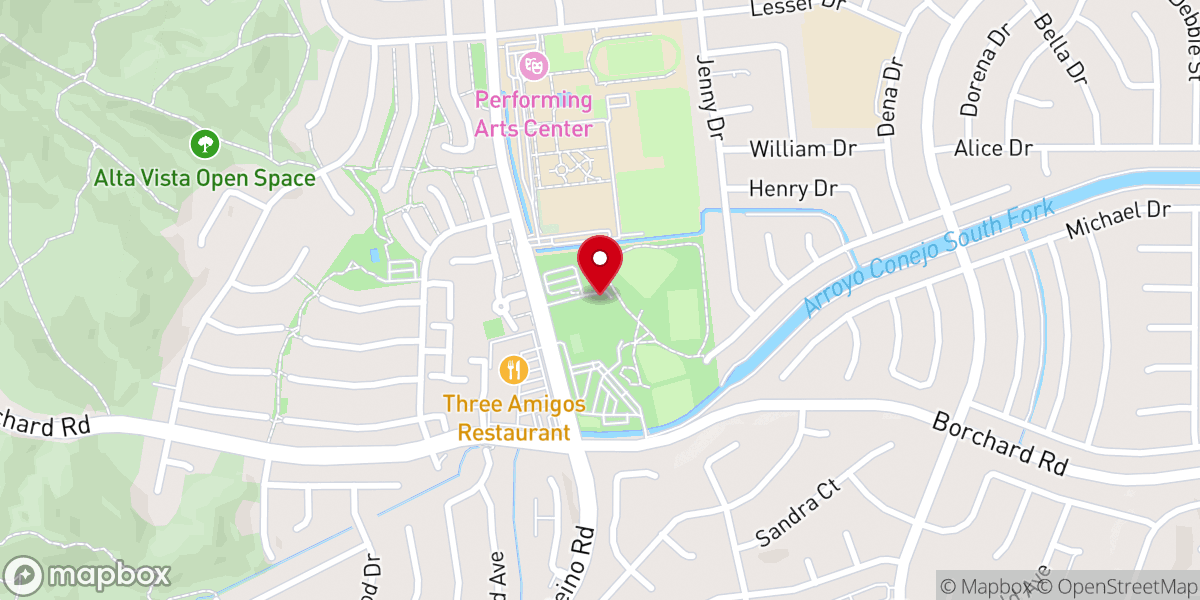 Map showing location of Soli Deo Gloria Church