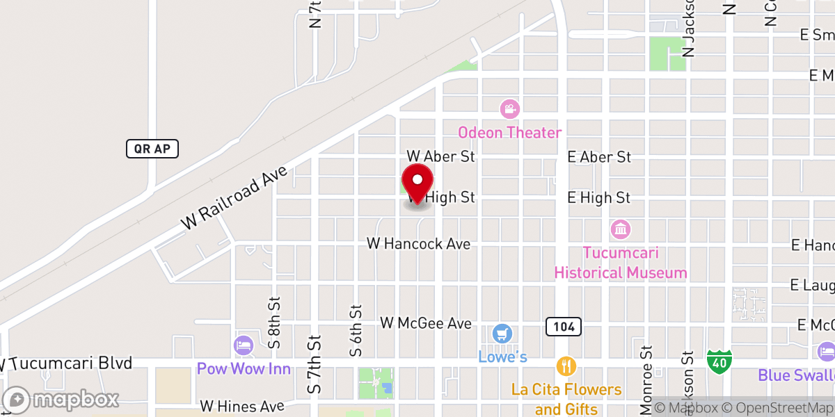 Map showing location of Saint Anne Catholic Church
