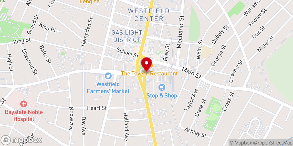 Map showing location of First Congregational Church