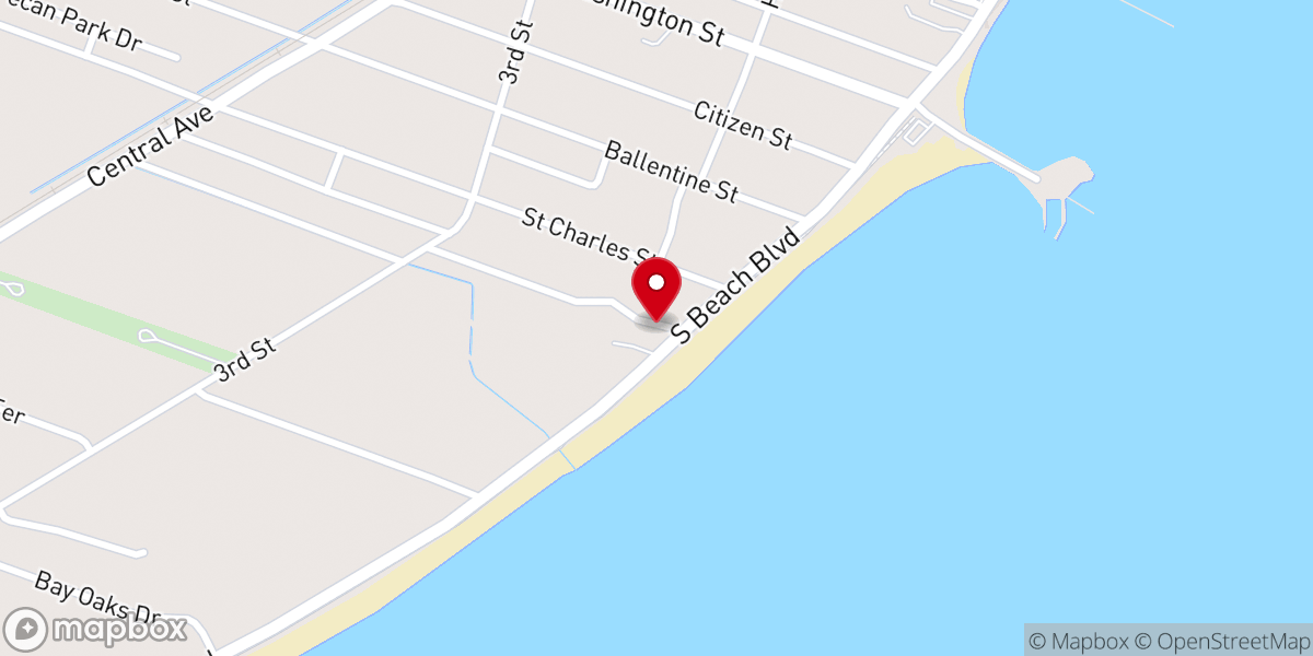 Map showing location of Christ Episcopal Church