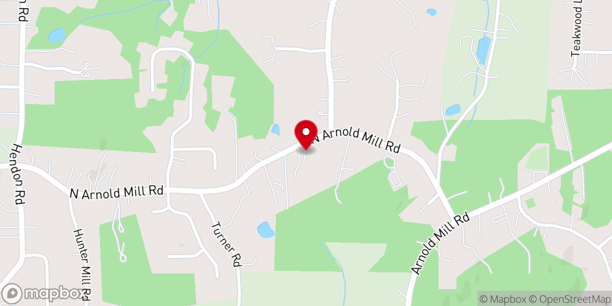 Map showing location of Cornerstone Community Church