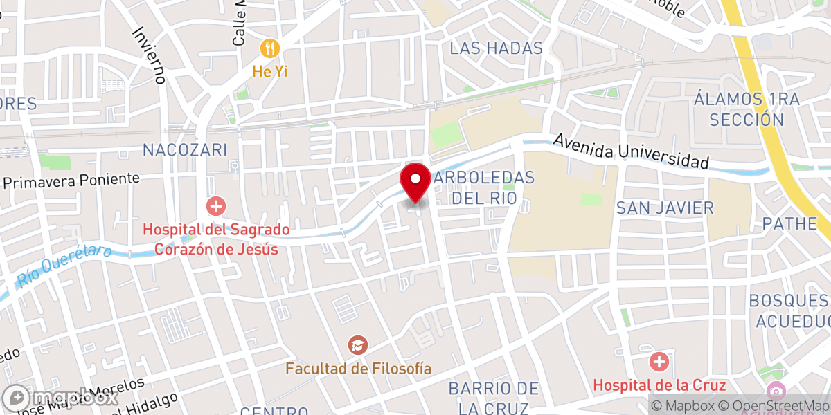 Map showing location of Iglesia Bautista Cristo Fuente De Vida Eterna