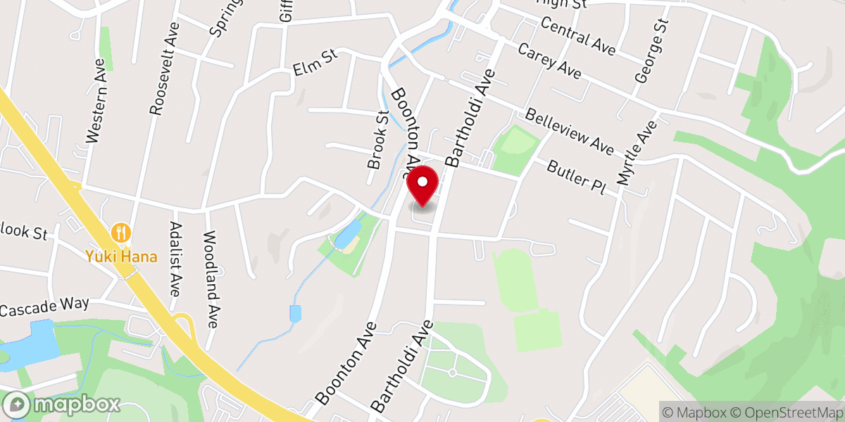 Map showing location of St. Anthony Of Padua