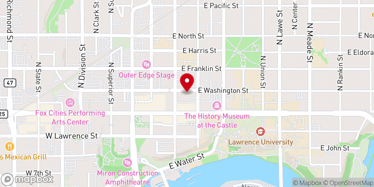 Map showing location of Breakthrough Covenant Church