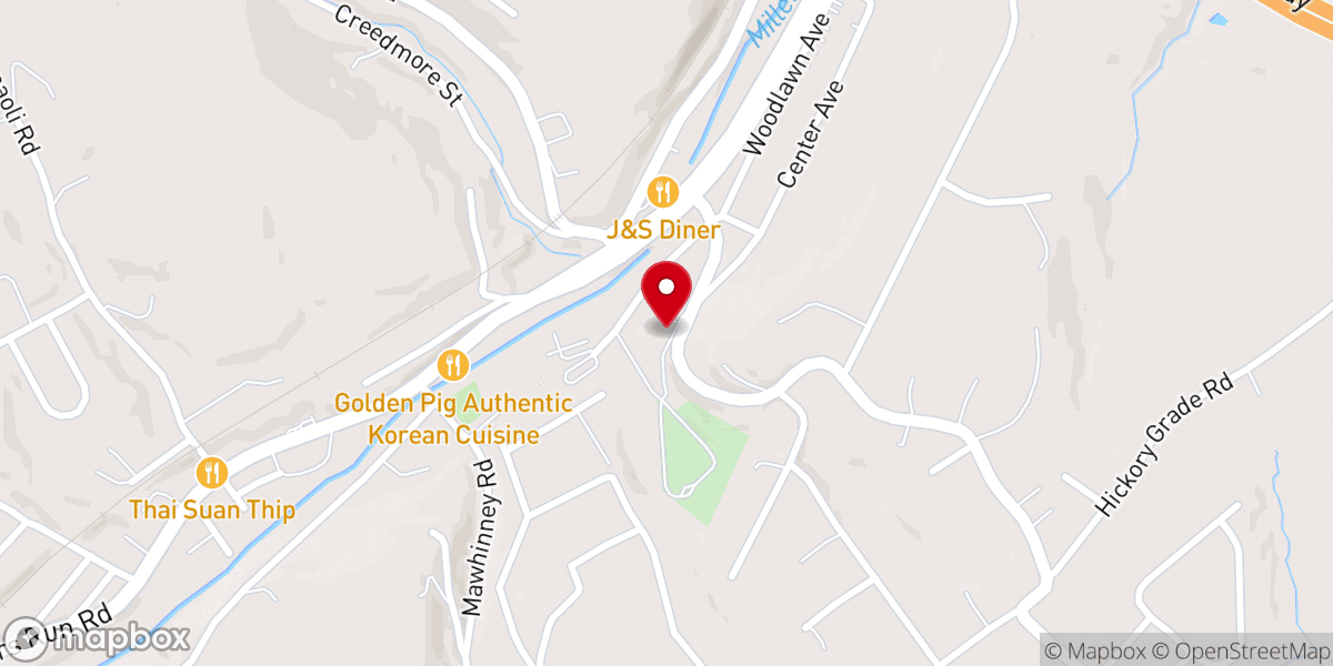 Map showing location of Corpus Christi Parish (St. Mary Church)