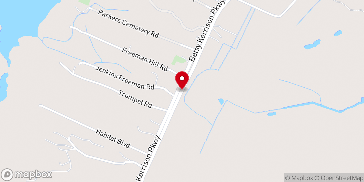 Map showing location of Christ Our Savior Church