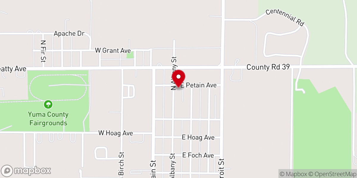 Map showing location of Iglesia Cristiana Centro de Nueva Esperanza
