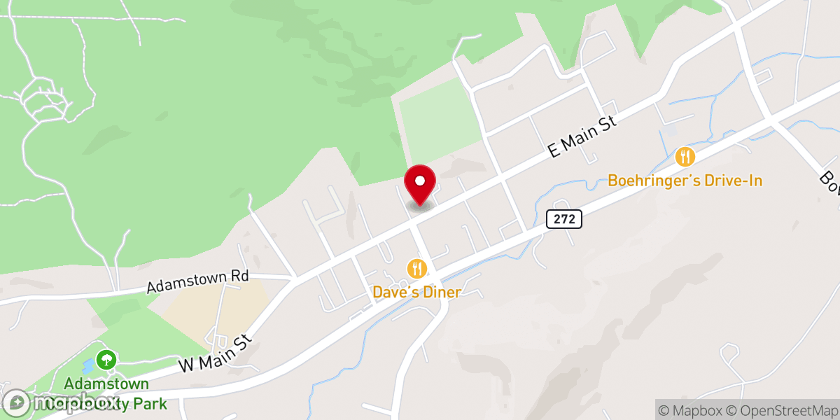 Map showing location of Immanuel EC Church
