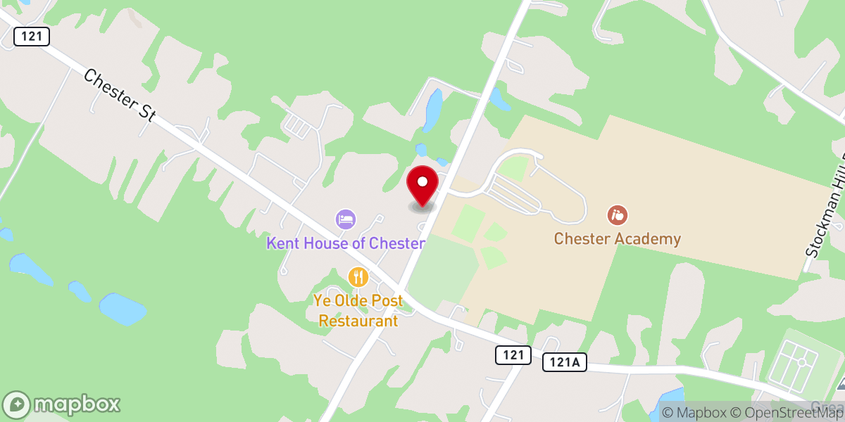 Map showing location of Church of Spiritual Life