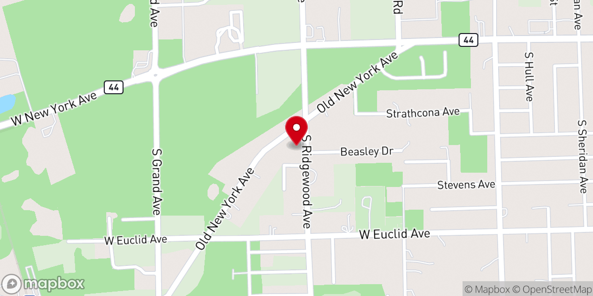 Map showing location of Wellspring Church